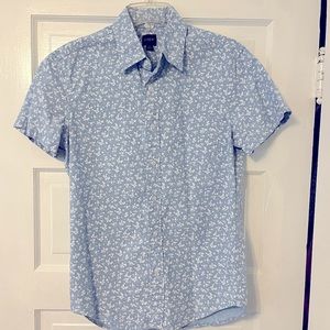 J Crew men’s short sleeve button down